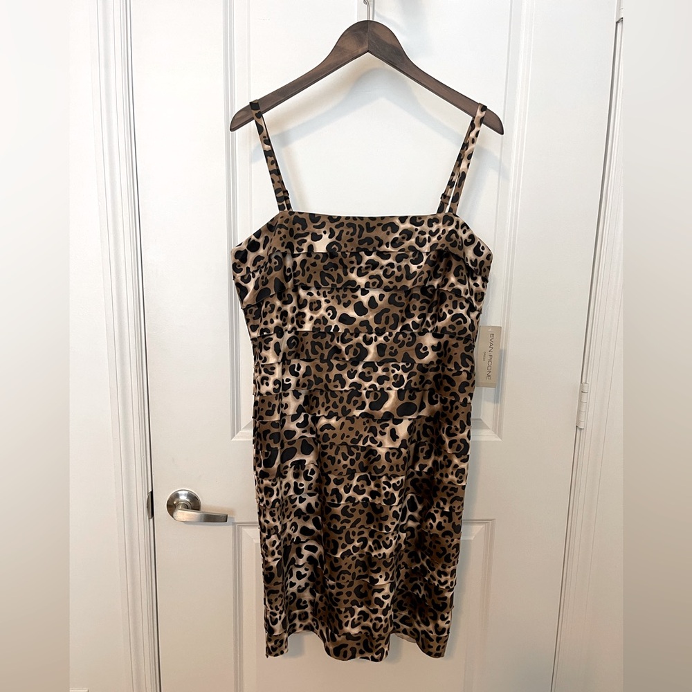Evan Piccone NWT vintage 2000s animal print dress